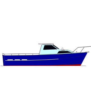 Coastworker 25 Planing Hull Boat Plan Coastworker 25 Planing Hull Boat Plan