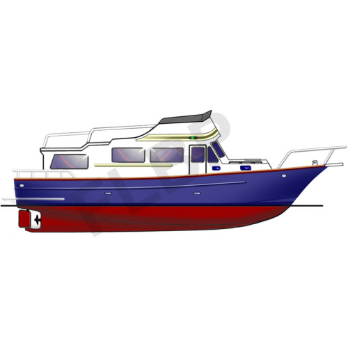 Trawler Yacht 30-32 Boat Plan