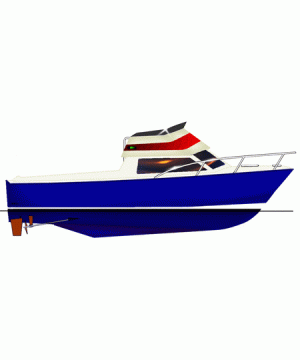 Waverunner 30-33 Planing Hull Boat Plan Waverunner 30-33 Planing Hull Boat Plan