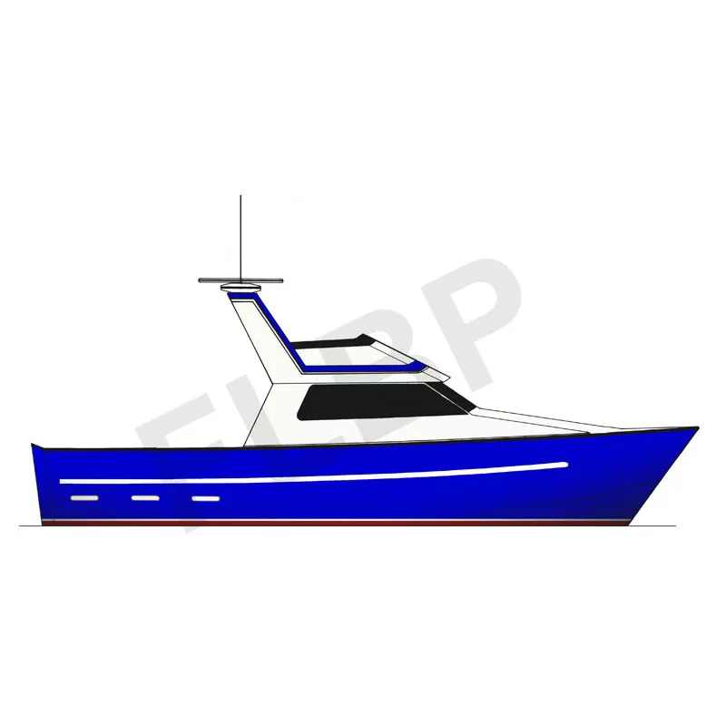 Roberts Coastworker 35-37 Powerboat Plan