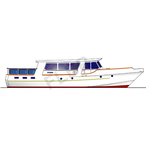 Trawler Yacht 56 Boat Plan