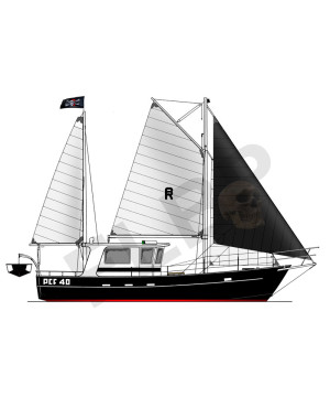 PCF 36-40 (Pacific Coast Fisherman) Boat Plan