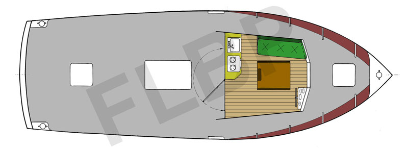 Roberts Coastworker 30 Version A accommodation