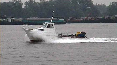 Roberts Coastworker 30 MK2 - sea trials 05