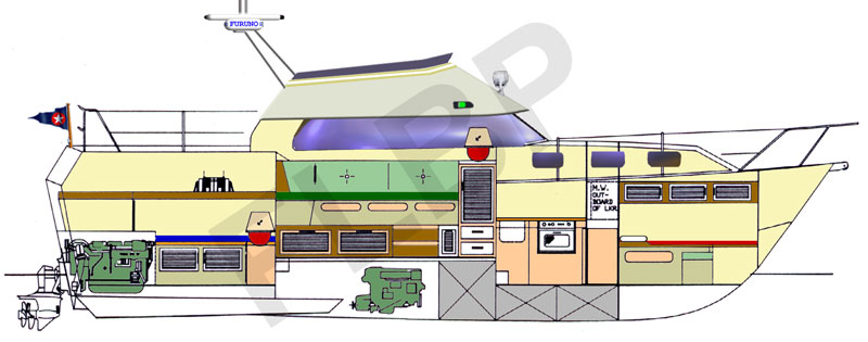 Roberts Waverunner 342 port layout