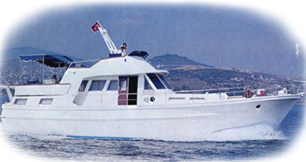 A fine example of a Roberts Waverunner 45 aft cabin version