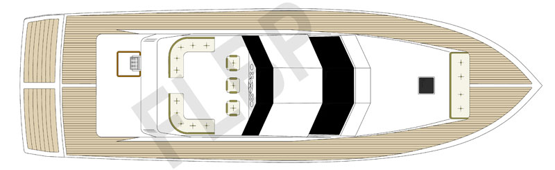 Roberts Waverunner 55 deck layout