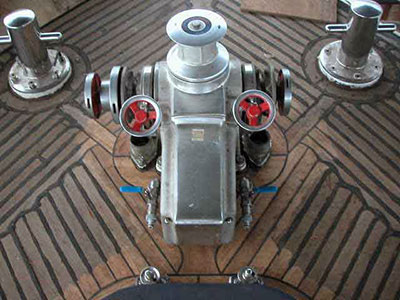 Waverunner 65 Gallery - steel built vessel - anchor windlass