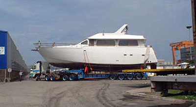 Waverunner 65 Gallery - steel built vessel - overall port side view