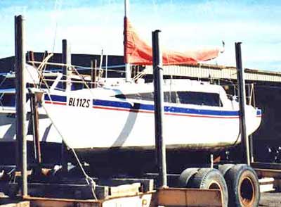 Roberts Trailer Sailer 22 by Jeff - not the standard cabin top