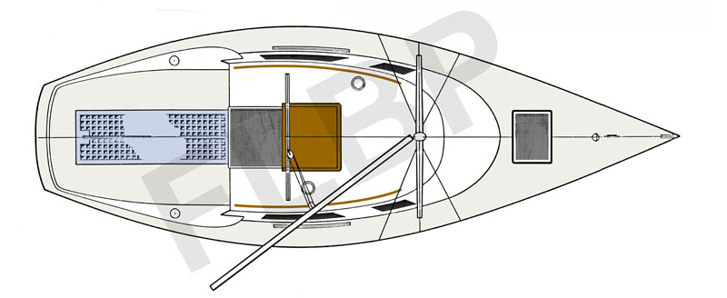 Roberts Adventurer 24 deck view