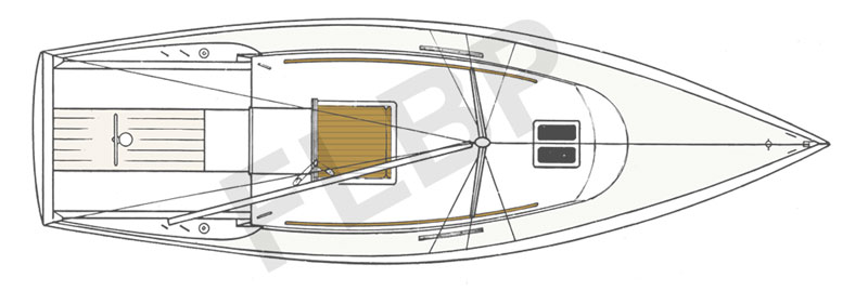 Roberts Adventurer 25 Coach House deck view