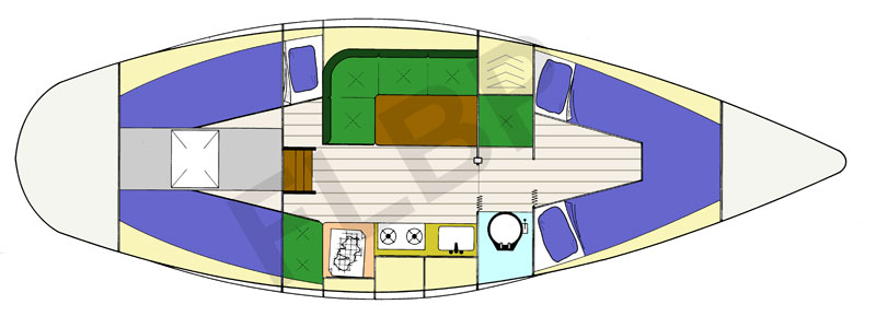 Roberts 27 accommodation layout