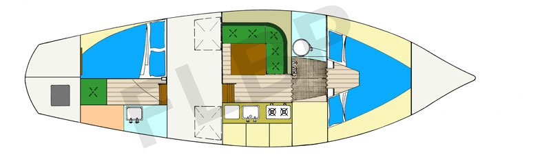 Roberts Henry Morgan 32 interior view