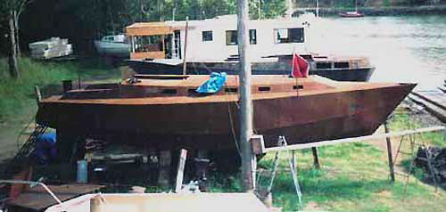 Roberts 345 hull almost  complete