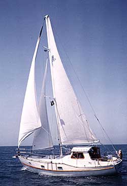 Roberts 36 "Lucy 2" built by Rhea Adams