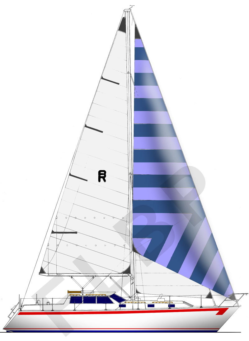 Bruce Roberts 370 version D boat Plan