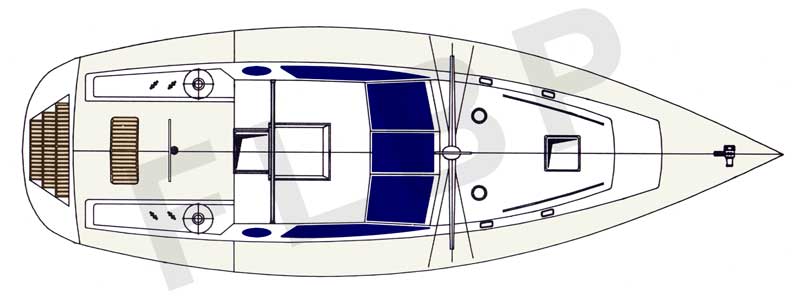 Roberts 370 - Version E layout deck view