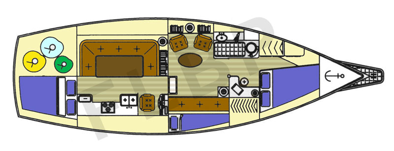 Roberts 392A interior