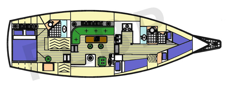 Roberts 392B interior