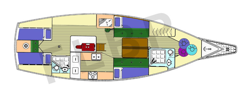 Roberts 392C interior