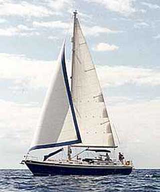 Roberts 432 - under sail