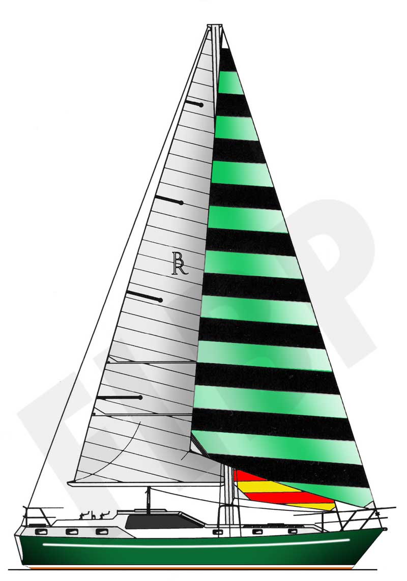 Bruce Roberts 432 Version B Boat Plan