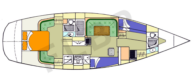 Roberts 434C interior