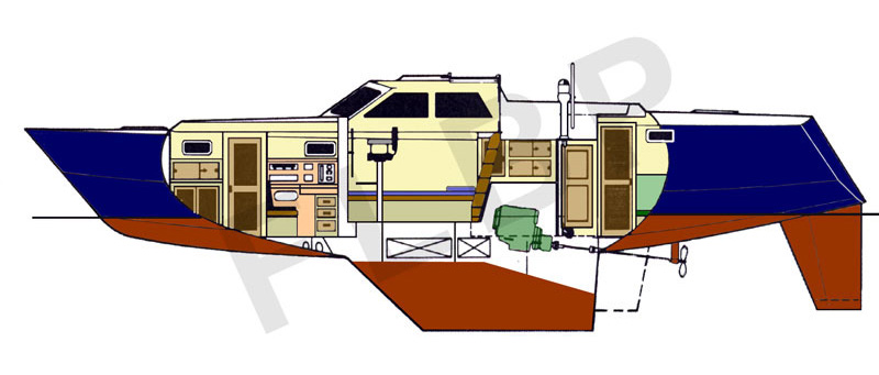 Roberts 434C starboard view