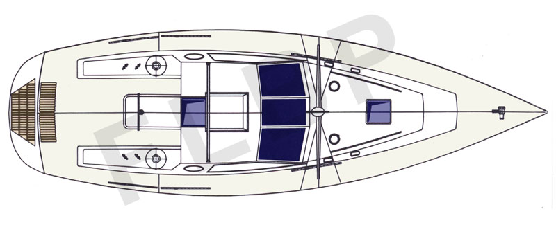 Roberts 434D deck view