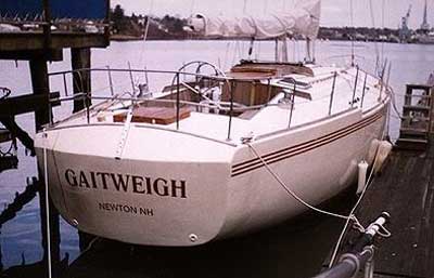 Tony Marcelonis Roberts 434 which was built using Airex core for the hull and balsa sandwich for the deck