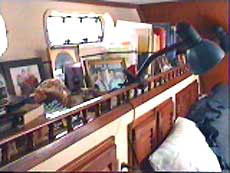 Roberts 434 Gallery Version D - aft cabin book shelf