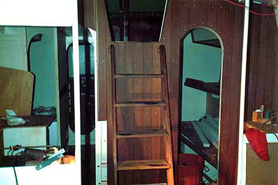 Roberts Norfolk 43 Gallery - feature timber always add warmth to any boat