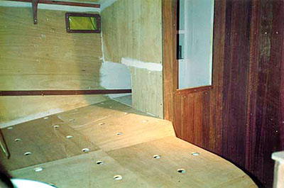 Roberts Norfolk 43 Gallery - holes cut in bed base to allow the mattress to breath