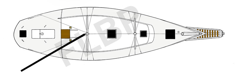 Roberts Classic 45 - Version A deck view