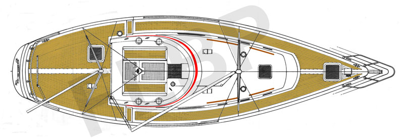 Roberts 493 deck layout