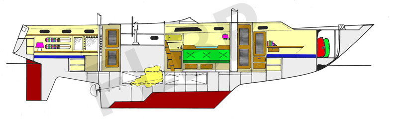 Roberts 493 port layout