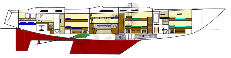 Roberts 64 port layout