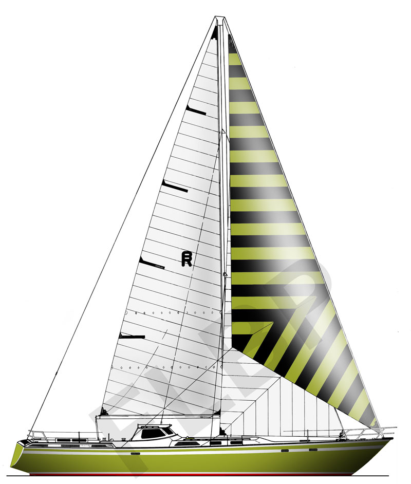 Roberts 64 sail plan