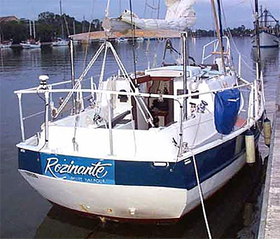 pray 28 Gallery - Rosinante tied up to the marina