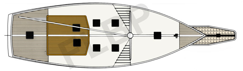 Roberts Spray 55 Version A deck layout